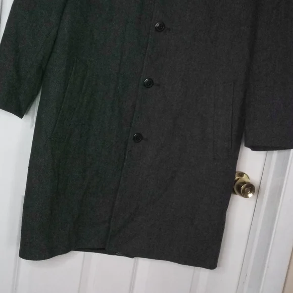 London Fog Coventry Wool-Blend Overcoat - Picture 7 of 14